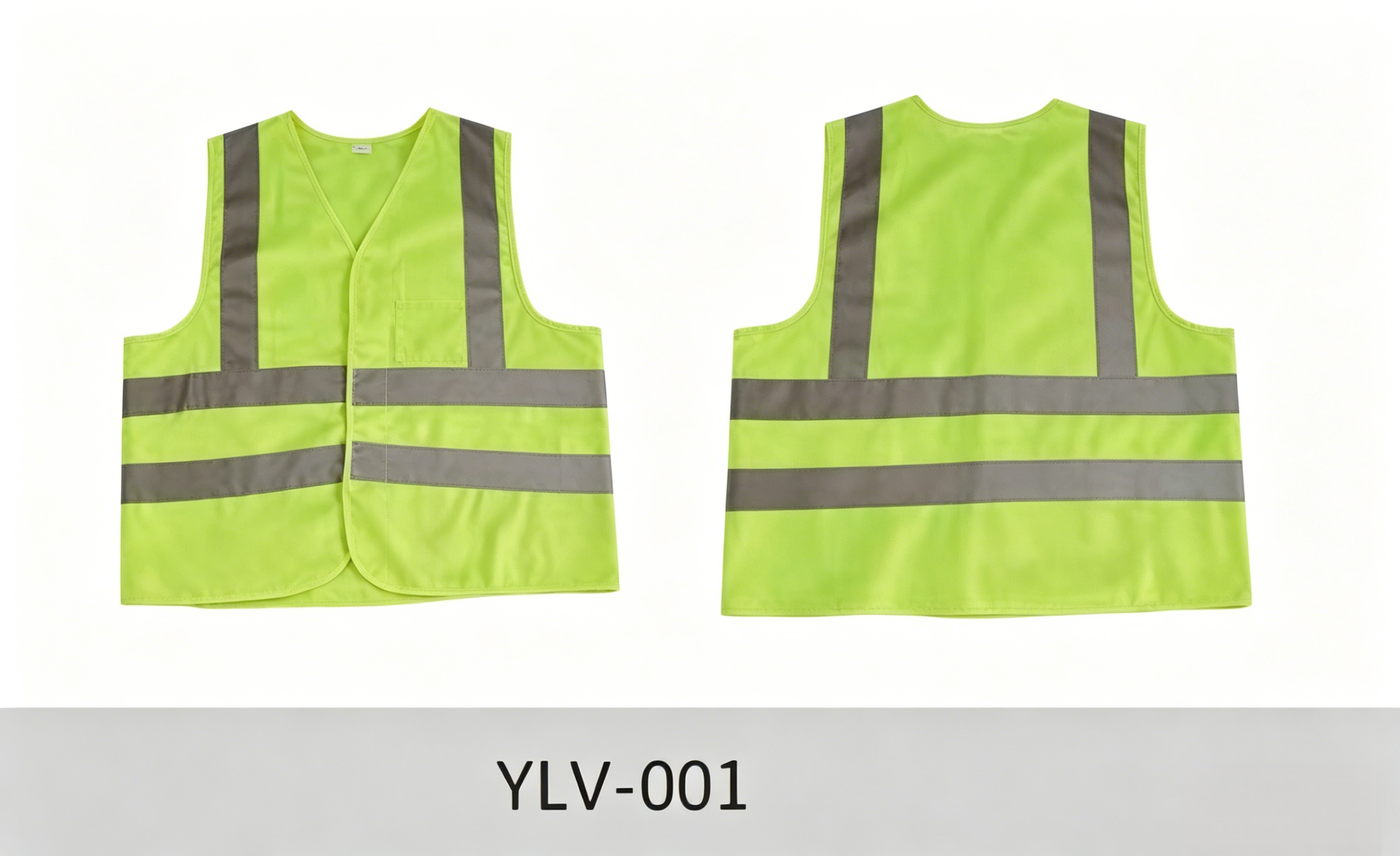 Anti-Static Reflective Safety Vest/Jacket YLV 1 to 4- Multi-Functional Body Protection for Gas Stations, Traffic, Construction & Patrol