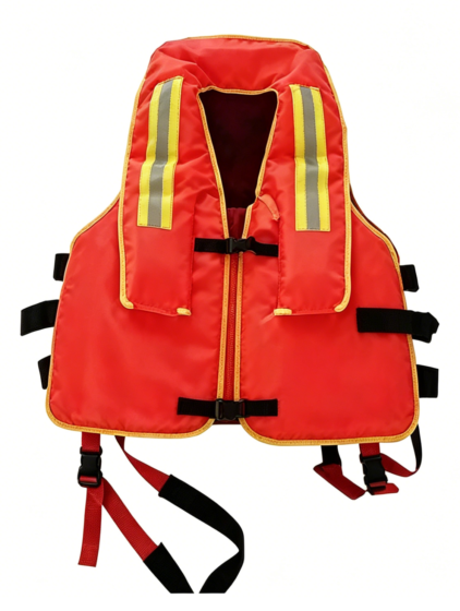 Buoyancy Life Jacket – High Visibility Reflective Emergency Flotation Vest for Flood & Marine Rescue